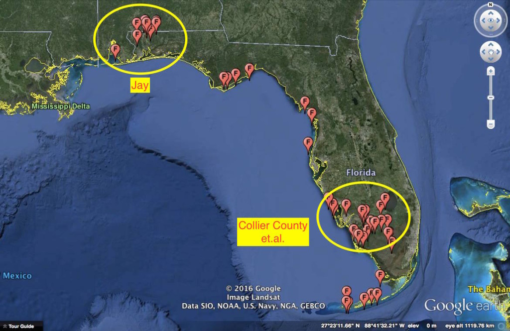Oil Gas History And Likely Areas Where Florida Could Get Fracked
